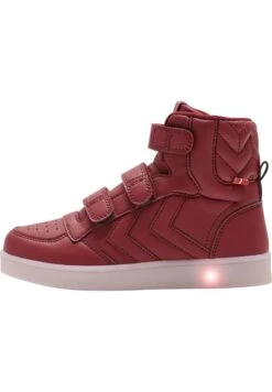 Hummel Stadil Flash Unisex - Sneakers Hoog - Earth Red