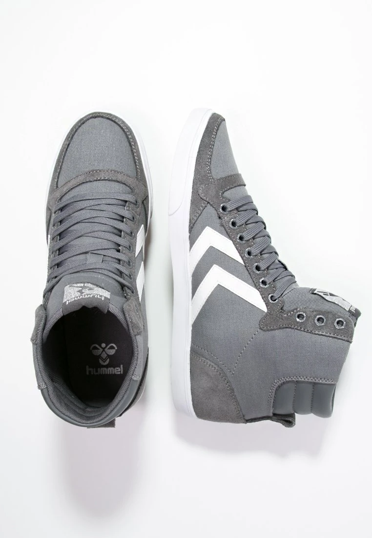 Hummel Slimmer Stadil - Sneakers Hoog - Castle Rock/White 4 Hummel Slimmer Stadil - Sneakers Hoog - Castle Rock/White - Afbeelding 2