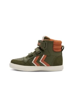Hummel Stadil Pro Jr - Sneakers Hoog - Olive Night -Hummel Verkoopwinkel 23db027bc53e457f95dec35d838522d0