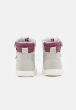 Hummel Slimmer Stadil Jr Unisex- Sneakers Hoog - Lunar Rock -Hummel Verkoopwinkel 24f0e8385fae4b04872777688b59f3f6