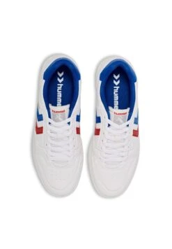 Hummel Perfekt - Sneakers Laag - White/Blue/Red -Hummel Verkoopwinkel 27fb06b5f2684be292a9377a1e4eee7e