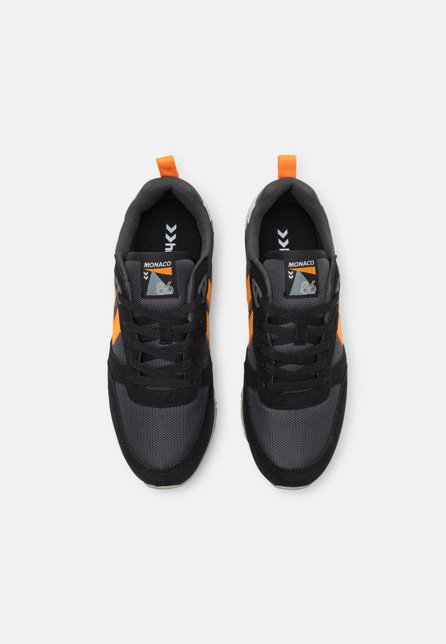 Hummel Monaco 86 Unisex - Sneakers Laag - Black/Magnet 6 Hummel Monaco 86 Unisex - Sneakers Laag - Black/Magnet - Afbeelding 4