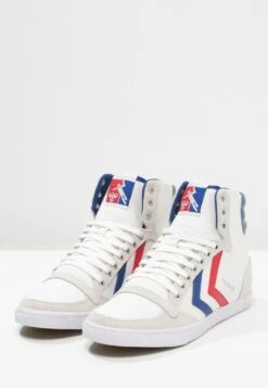 Hummel Slimmer Stadil - Sneakers Hoog - White/Blue/Red -Hummel Verkoopwinkel 3069a80d5f0442ca87a56e5a3bfc727f