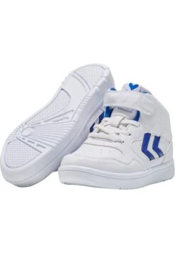 Hummel Camden Jr - Sneakers Hoog - White Blue -Hummel Verkoopwinkel 4489a7ce0ead482191d8f2a8b06a1634