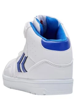 Hummel Camden Jr - Sneakers Hoog - White Blue -Hummel Verkoopwinkel 4d64d2404c544708ad8ac004ff3efcc9