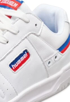 Hummel Stockholm Lx-E - Sneakers Laag - White Blue Red -Hummel Verkoopwinkel 5a651e1ae49b43debef1e5d605b68f9d