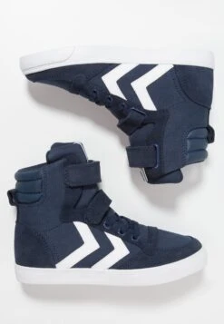 Hummel Slimmer Stadil - Sneakers Hoog - Dress Blue