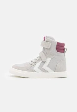 Hummel Slimmer Stadil Jr Unisex- Sneakers Hoog - Lunar Rock