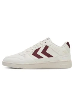 Hummel St Power Play Cl - Sneakers Laag - White/Windsor Wine