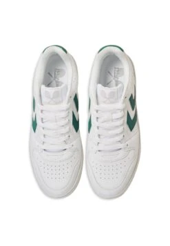 Hummel St. Power Play Cl Unisex - Sneakers Laag - White Green -Hummel Verkoopwinkel 6ffb376651b54dd39b9656b36ae90a0f