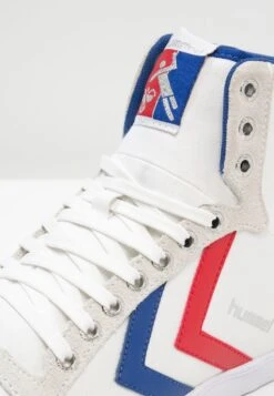 Hummel Slimmer Stadil - Sneakers Hoog - White/Blue/Red -Hummel Verkoopwinkel 73bdc70f718c451e9092caa7f003dcc5
