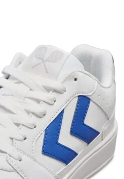Hummel St. Power Play Cl Unisex - Sneakers Laag - White Blue -Hummel Verkoopwinkel 7fdec061ae324625935d9a76e91fc1ac