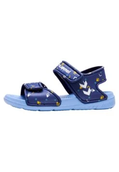 Hummel Playa Jr - Outdoorsandalen - Navy Peony