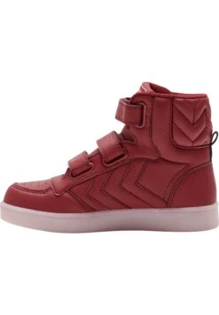 Hummel Stadil Flash Unisex - Sneakers Hoog - Earth Red -Hummel Verkoopwinkel 86b25e27ed064ef096d692ebb9cd6c92