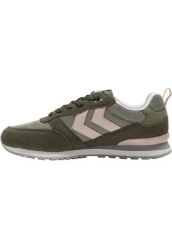 Hummel Monaco 86 - Sneakers Laag - Vetiver Dark Olive -Hummel Verkoopwinkel 92e8edb49b83451c827cc29353550cbd