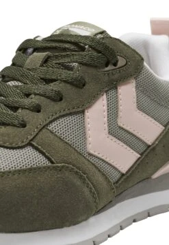 Hummel Monaco 86 - Sneakers Laag - Vetiver Dark Olive -Hummel Verkoopwinkel 95ad98c366b54893b29c1df2589d3dd0