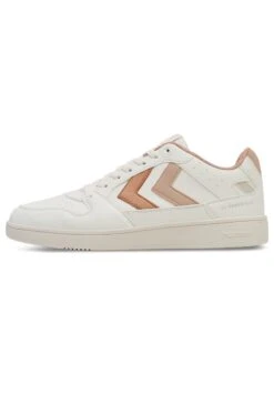 Hummel St Power Play Wmns - Sneakers Laag - White/Rose Dust