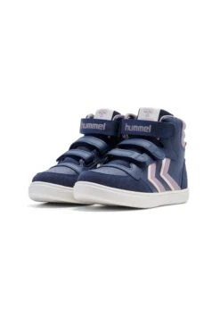 Hummel Slimmer Stadil High Jr - Sneakers Hoog - Black Iris -Hummel Verkoopwinkel c00b9a8904274d76b46382ac112187e3