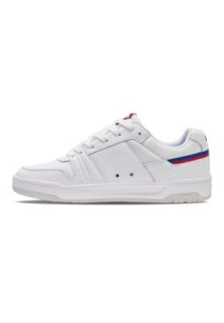 Hummel Stockholm Lx-E - Sneakers Laag - White Blue Red -Hummel Verkoopwinkel d074f4a766b64c7c97f8c43032a9aa60