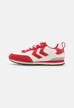 Hummel Monaco 86 Unisex - Sneakers Laag - White/Red