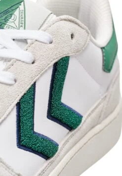 Hummel Royal Hb Ch - Sneakers Laag - White Green -Hummel Verkoopwinkel d589941201894a328bdd5e4bab2cdec1