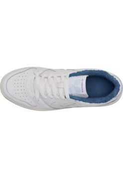 Hummel Sneakers Laag - White China Blue -Hummel Verkoopwinkel d78325734bcf4e1e8a3d0350576e513d