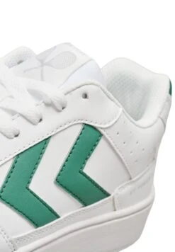 Hummel St. Power Play Cl Unisex - Sneakers Laag - White Green -Hummel Verkoopwinkel ee13a5638e2848458fa3e125110319ce