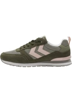 Hummel Monaco 86 - Sneakers Laag - Vetiver Dark Olive